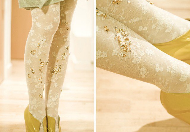 15 Pretty Tights DIY Ideas - Styles Weekly