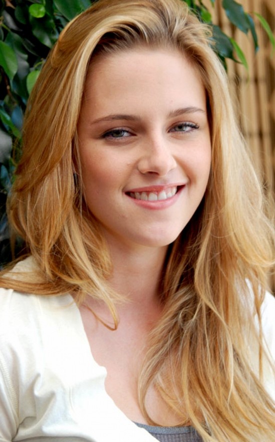 Kristen Stewart Long Blonde Hairstyles Styles Weekly