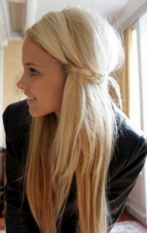 Edgy Long Blonde Urban Chic - Girls Hairstyle - Styles Weekly