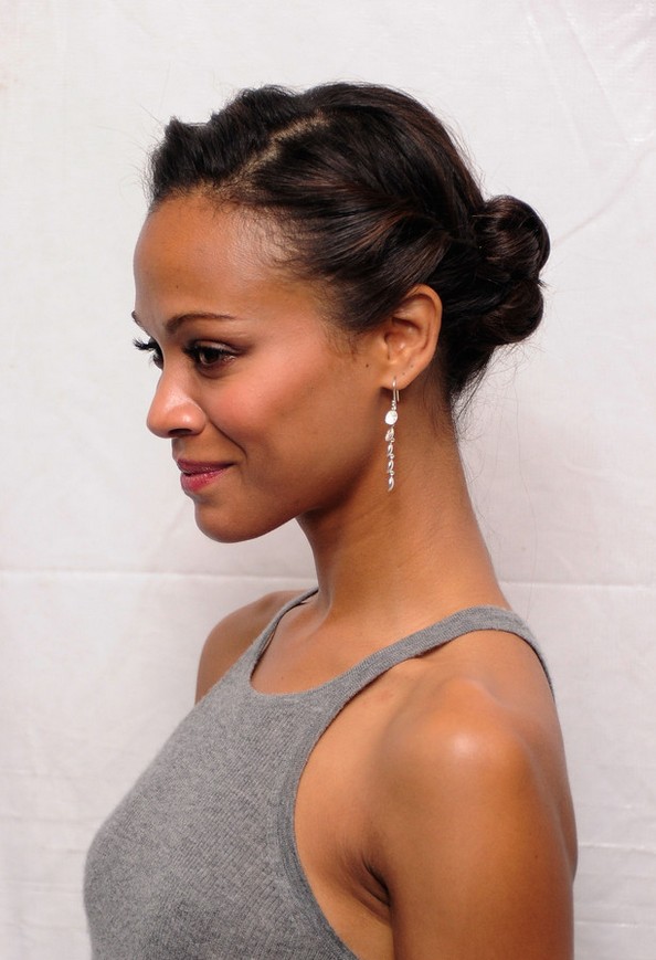 Zoe Saldana Hairstyles Celebrity Latest Hairstyles 2016