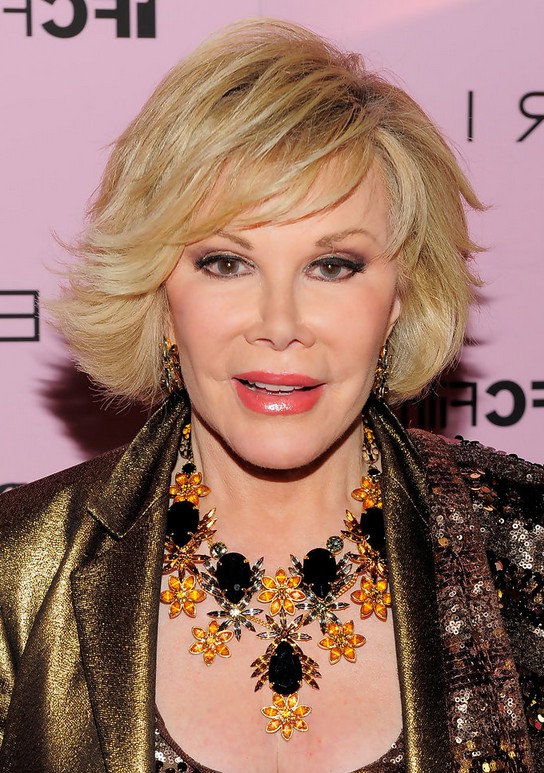 Joan Rivers Short Bob Haircut For Women Over 60 Styles Weekly