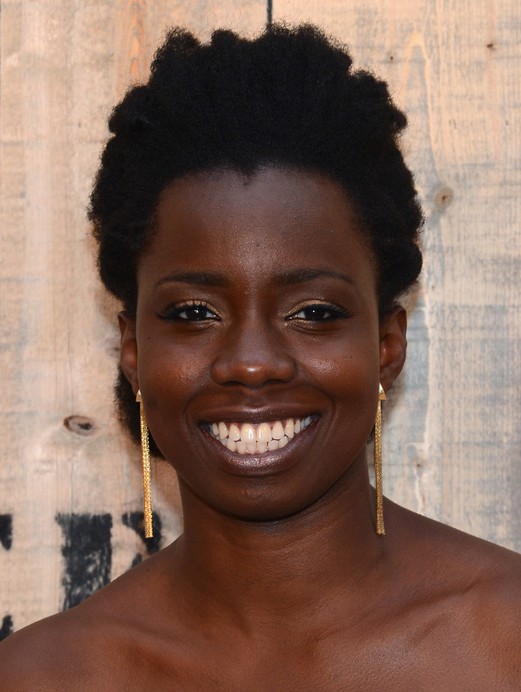 Adepero Oduye Naturally Curly Short Haircut For Black Women