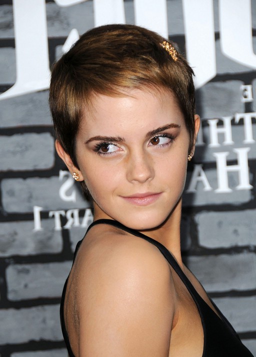 Low Maintenance Hairstyles For Women Emma Watson Boy Cut