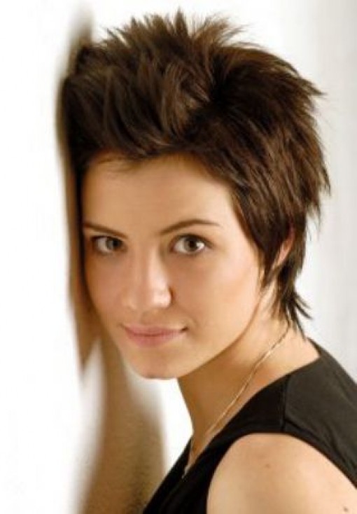 Spiked Short Boycut Hairstyle For Women Styles Weekly