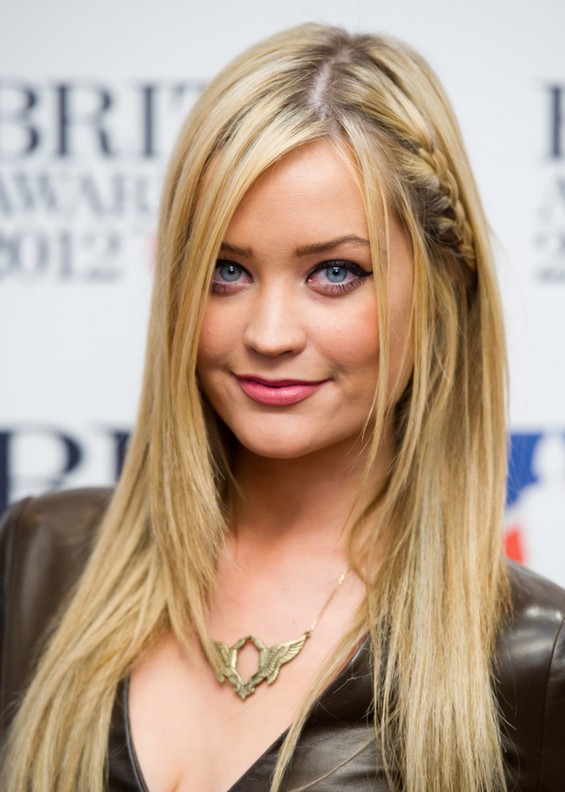 Laura-Whitmore-Simple-Small-French-Braid