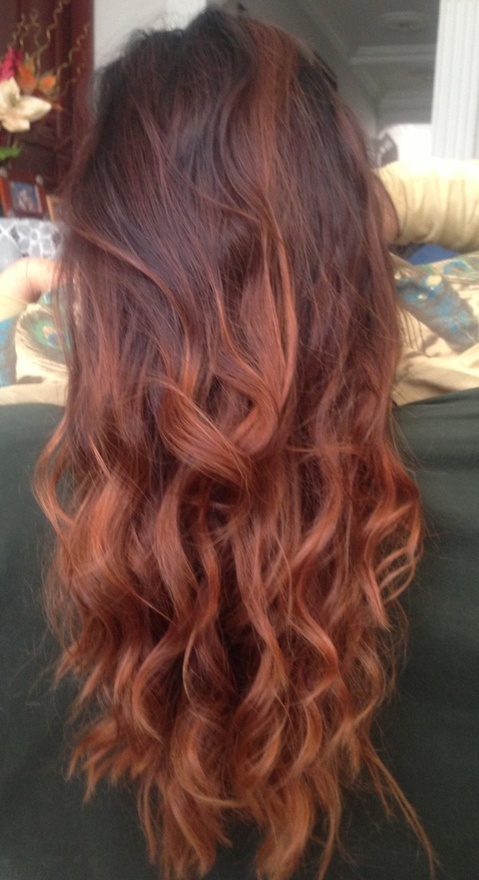 Sexy Layered Ombre Hair With Waves Styles Weekly