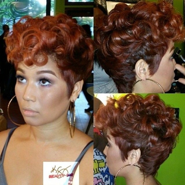 ... for Curly Hair - 2015 Chic Short Hairstyles for African American Women