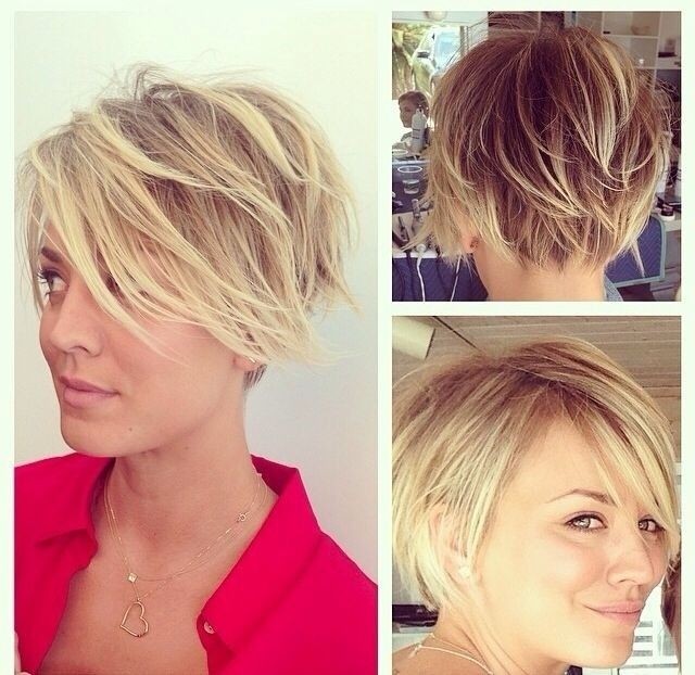 Messy, Layered Short Hair: Women Short Hairstyles for Summer 2015  width=