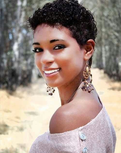 12 Pretty Short Curly Hairstyles For Black Women Styles Weekly 