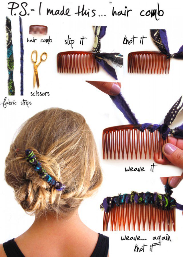 hair comb styles