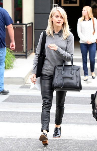 casual leather pants outfits