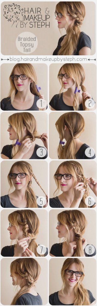 12 Beautiful Fashionable Step By Step Hairstyle Tutorials