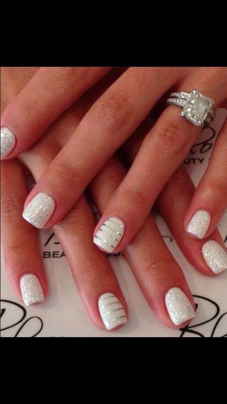 23 Amazing French Manicure Nail Art Designs | Styles Weekly