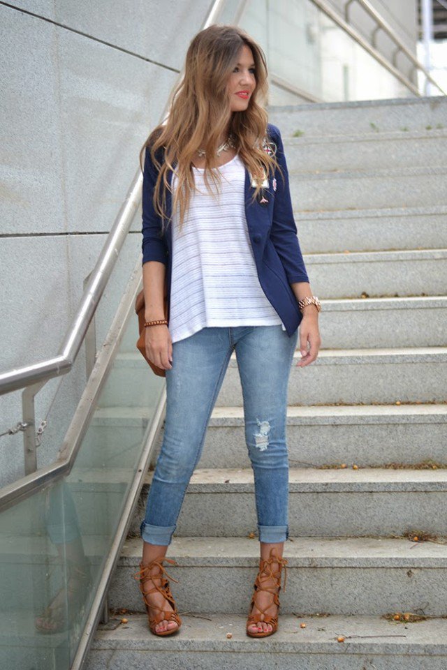 casual jean look