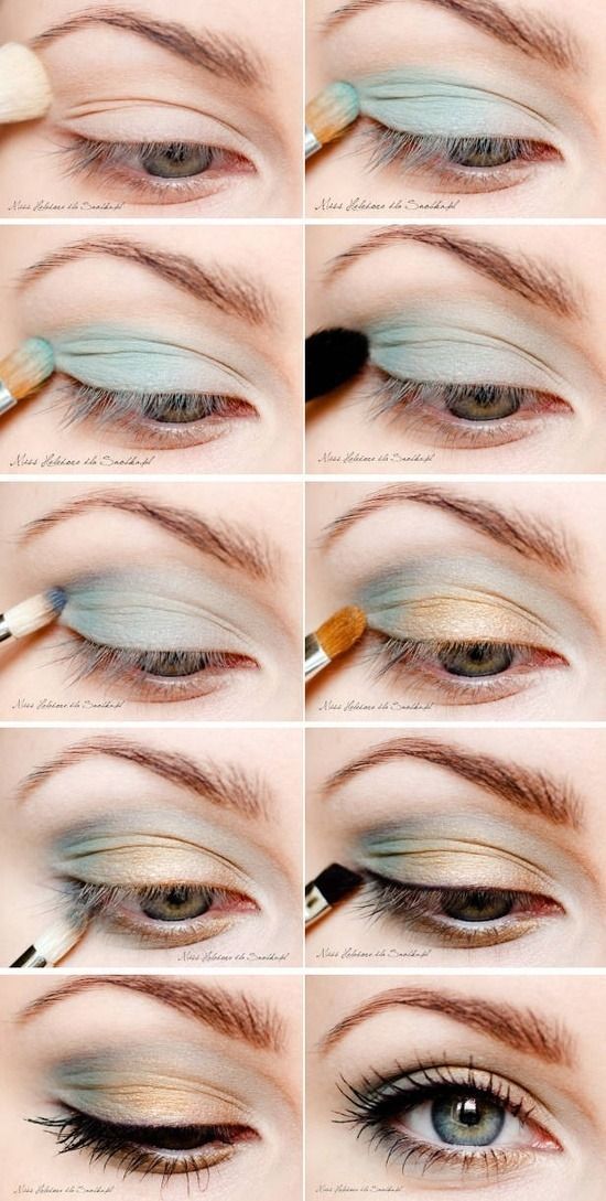 26 Easy Makeup Tutorials for Blue Eyes | Styles Weekly