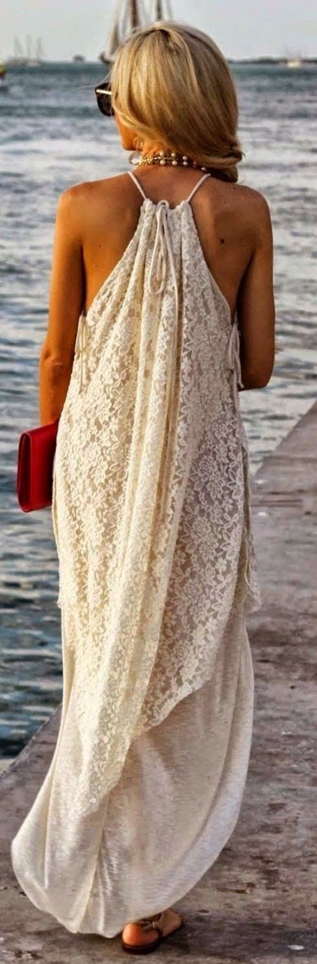 White Dress For Beach Wedding Guest ~ designapump