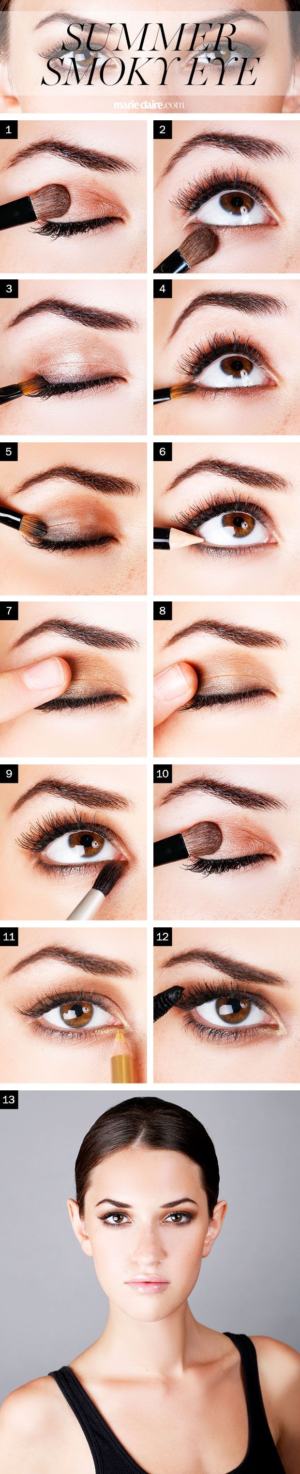 17 Best Light Smoky Eye Makeup Tutorials For Summer Styles Weekly