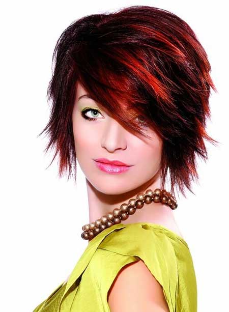 dark red hairstyles 2022