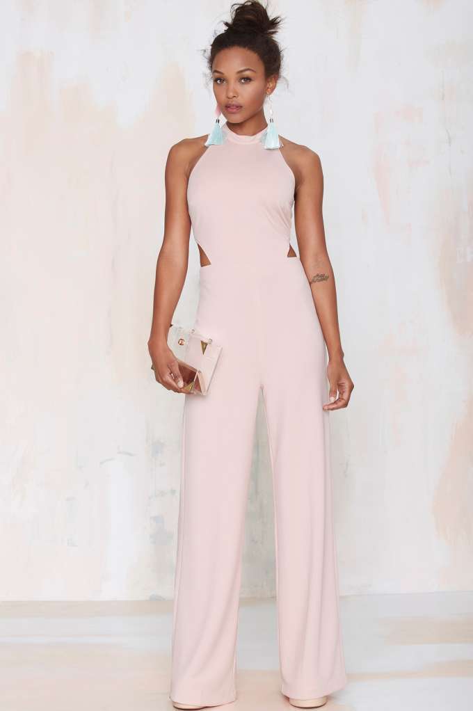 pastel jumpsuit