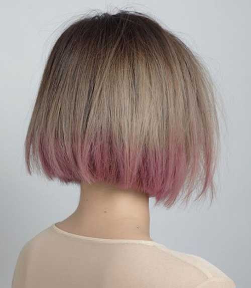 Short Hair Ash Blonde And Pink Ombre Styles Weekly