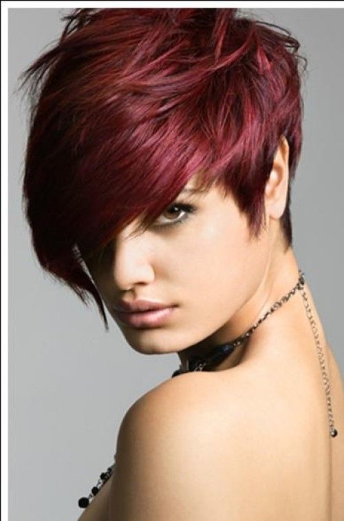 dark red hairstyles 2022