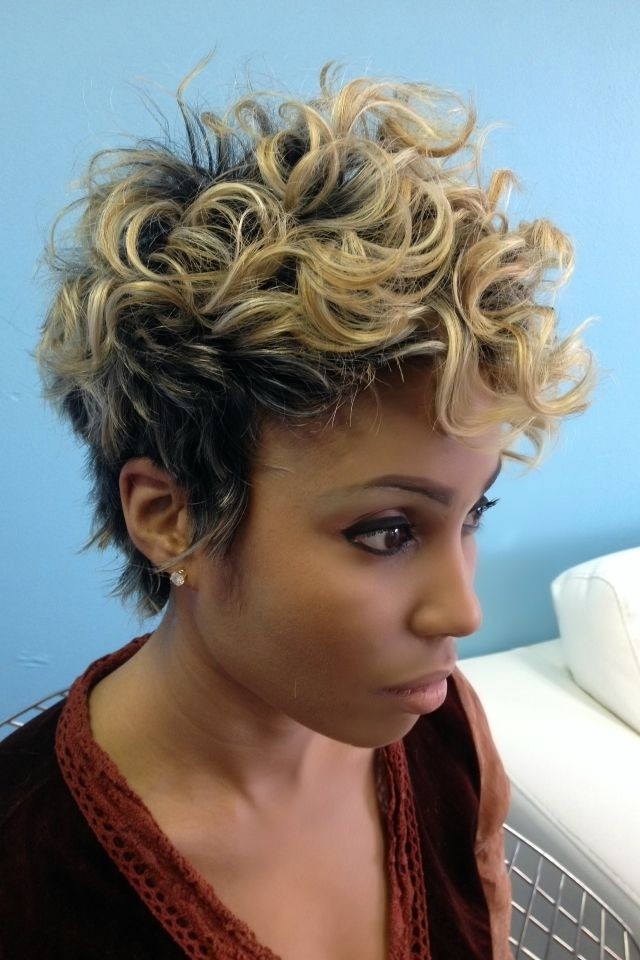 Short With Blonde Highlights Styles Weekly