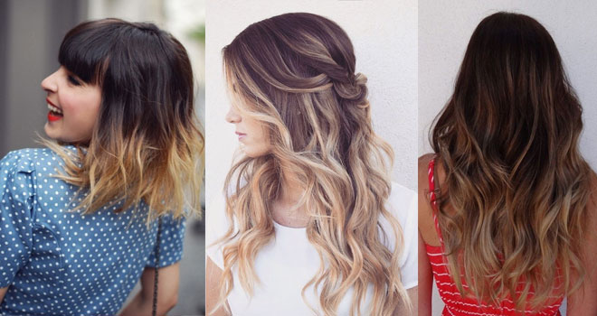 ombre hair color ideas 2016 highlights towards the ends of your hair ...