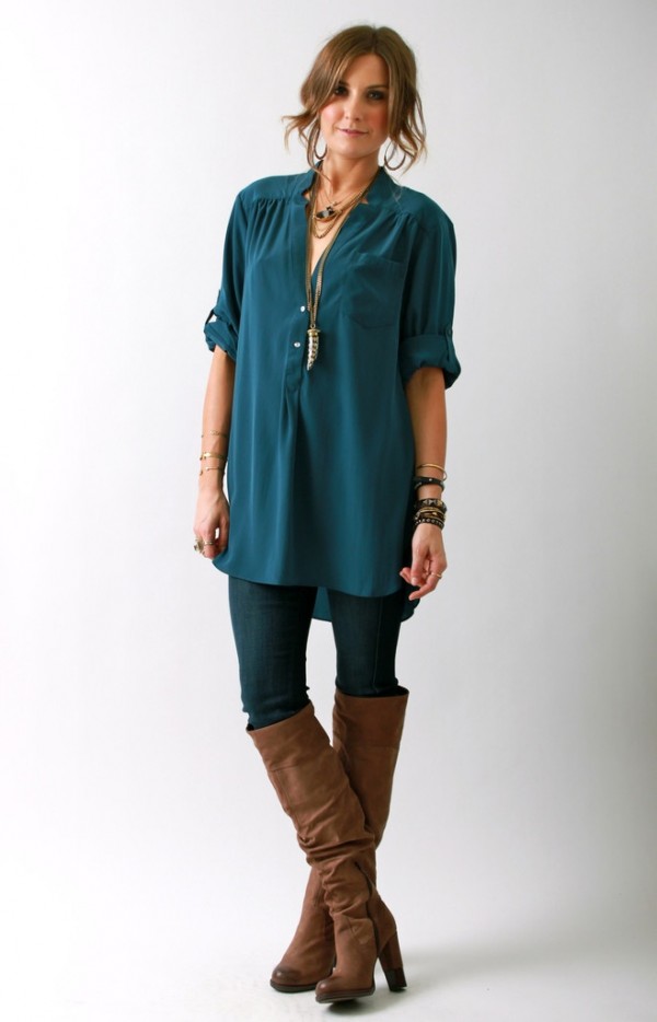 21 Stunning Ways To Wear Teal This Fall | Styles Weekly