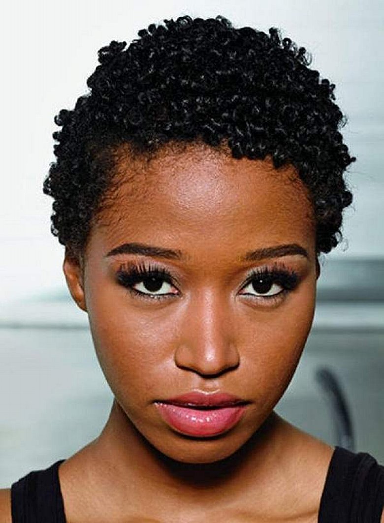 25 Cute Curly and Natural Short Hairstyles For Black Women - Page 6 of 24 -  Styles Weekly