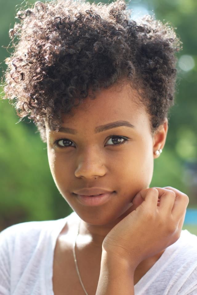 Cute Curly And Natural Short Hairstyles For Black Women Page Of