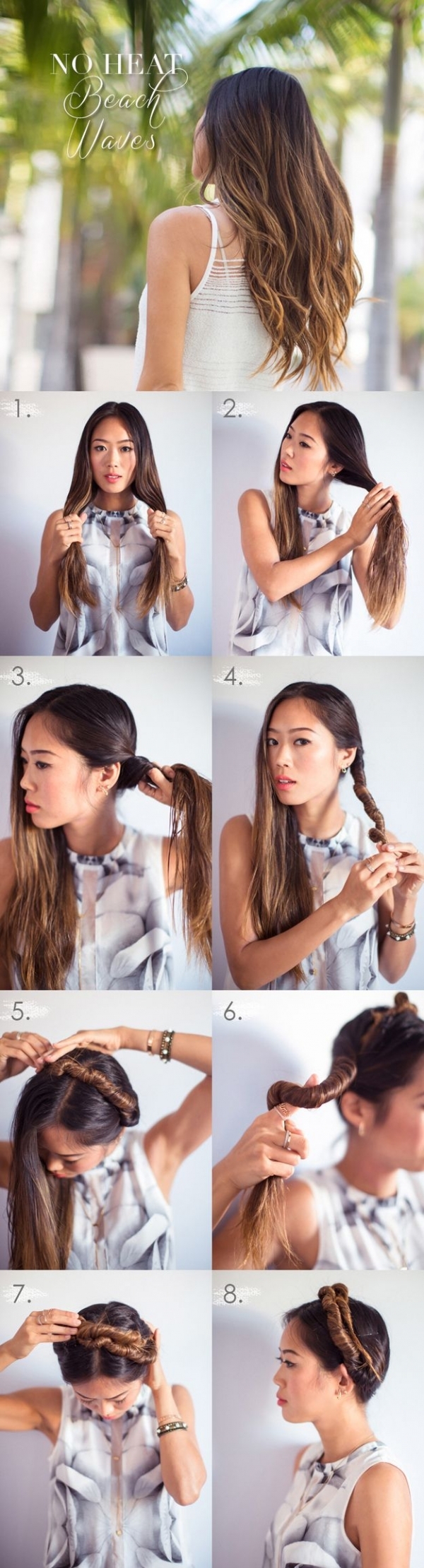A Great Collection Of 35 Heatless Hairstyle Tutorials Styles Weekly