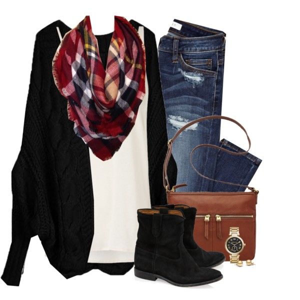 polyvore winter outfits