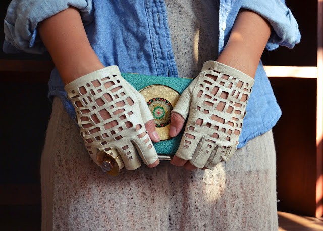 Edgy Chic DIY Gloves