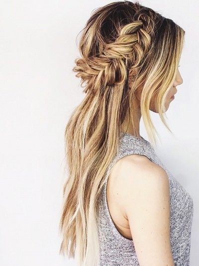16 Fashionable Braided Half Up Half Down Hairstyles Styles