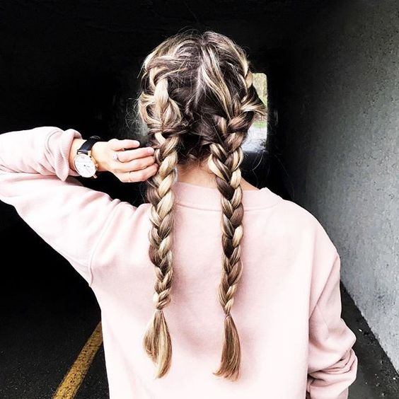 17 Chic Double Braided Hairstyles You Will Love Styles Weekly