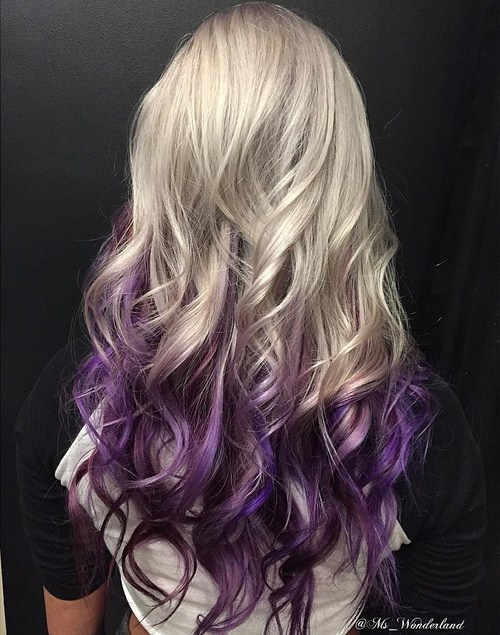 22 Hot Hair Color Ideas Lavender Ombre Hair Purple Ombre