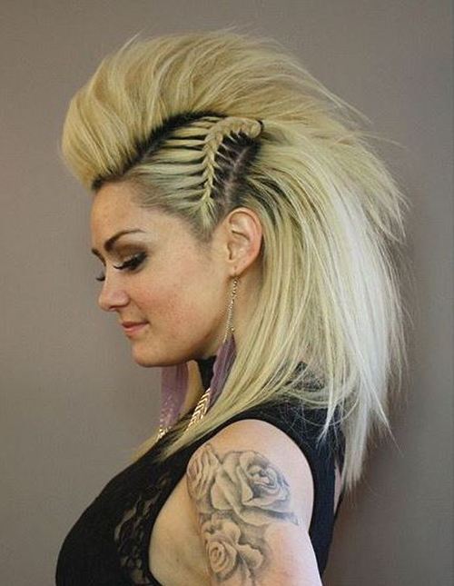 20 Cool Faux Hawk Inspired Hairstyles For Women Styles Weekly