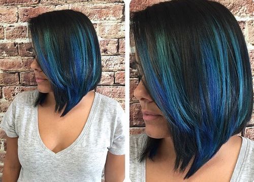Blue hair and bangs: a versatile and fun style - wide 5
