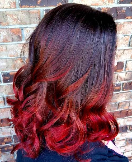 22 Red Ombre Hairstyles For A New Season Styles Weekly