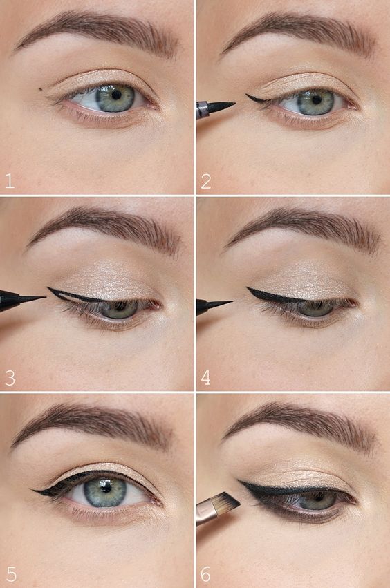 10 Easy Step By Step Eyeliner Tutorials For Beginners Makeup 