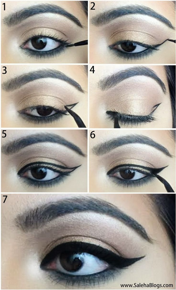 10 Easy Step By Step Eyeliner Tutorials For Beginners – Makeup