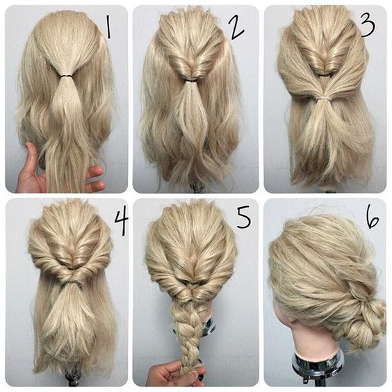 11 Easy Step By Step Updo Tutorials For Beginners Hair