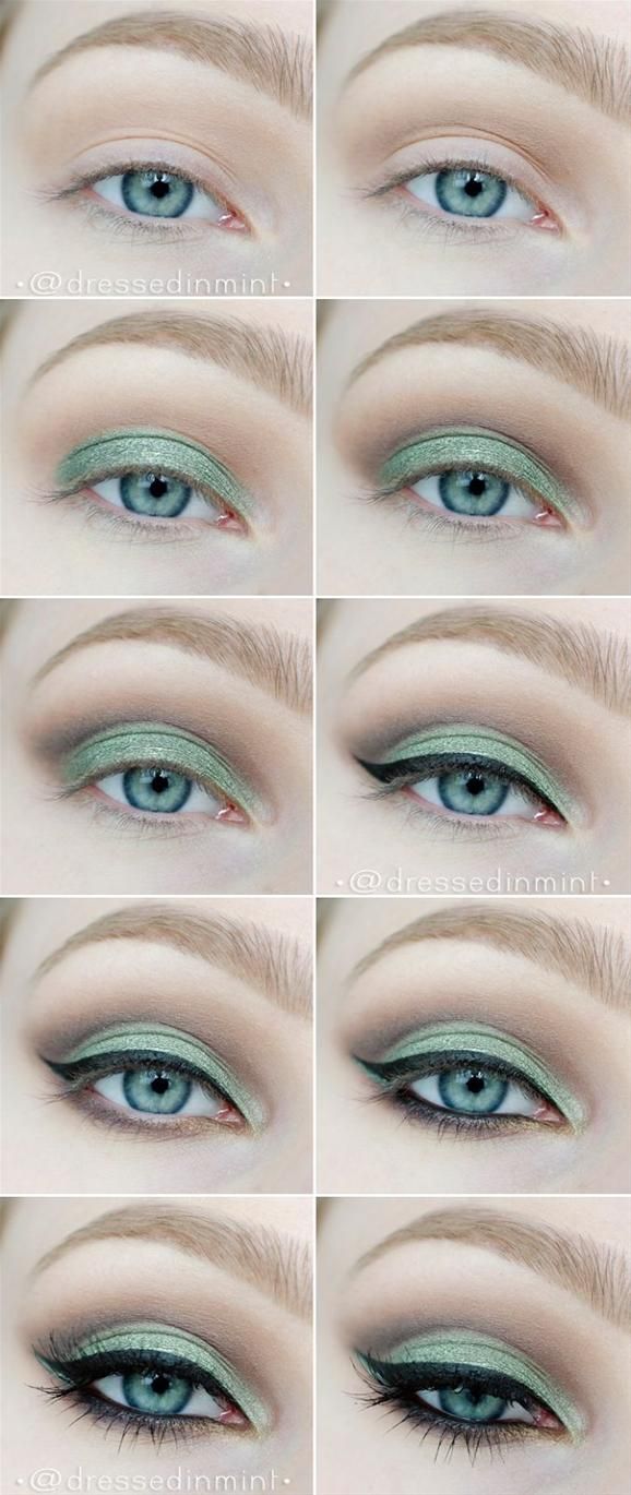10 Makeup Tutorials Step By Step Makeup Tutorials For Green Eyes Styles Weekly