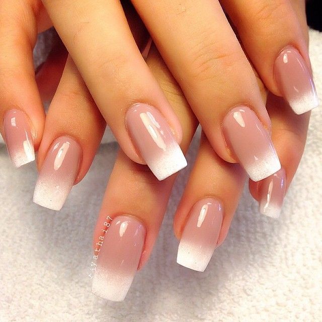 50 Amazing French Manicure Designs Cute French Nail Art Styles Weekly