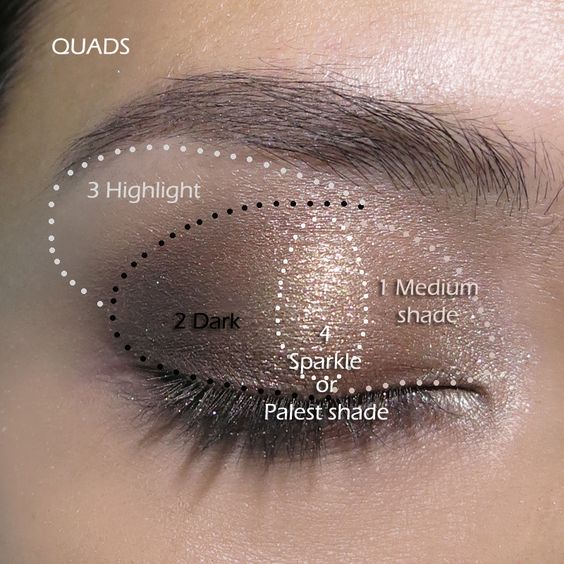 neutral sparkle eyeshadow