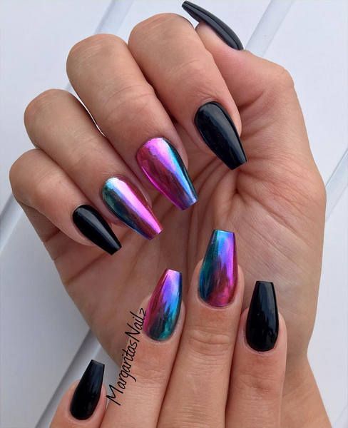 21 Stunning Chrome Nail Ideas To Rock The Latest Nail Trend Styles Weekly