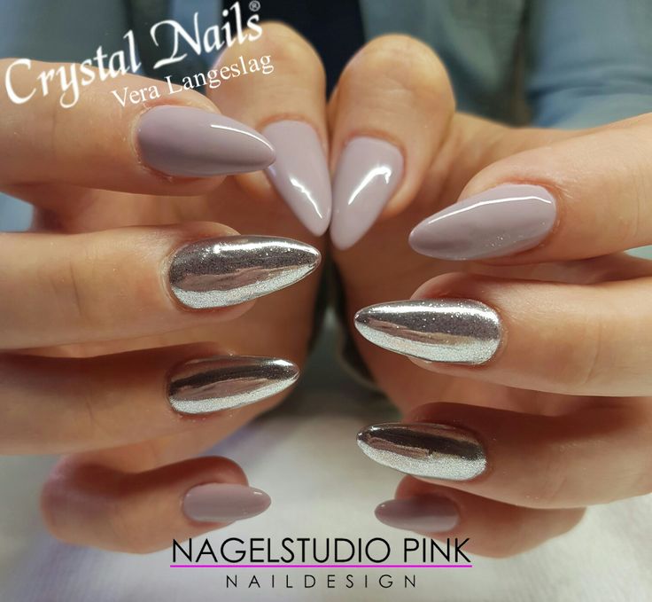 21 Stunning Chrome Nail Ideas To Rock The Latest Nail Trend | Styles Weekly