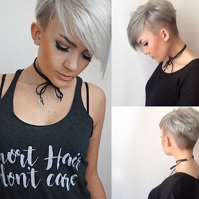 30 Stunning Curly Straight Pixie Haircuts For 2018