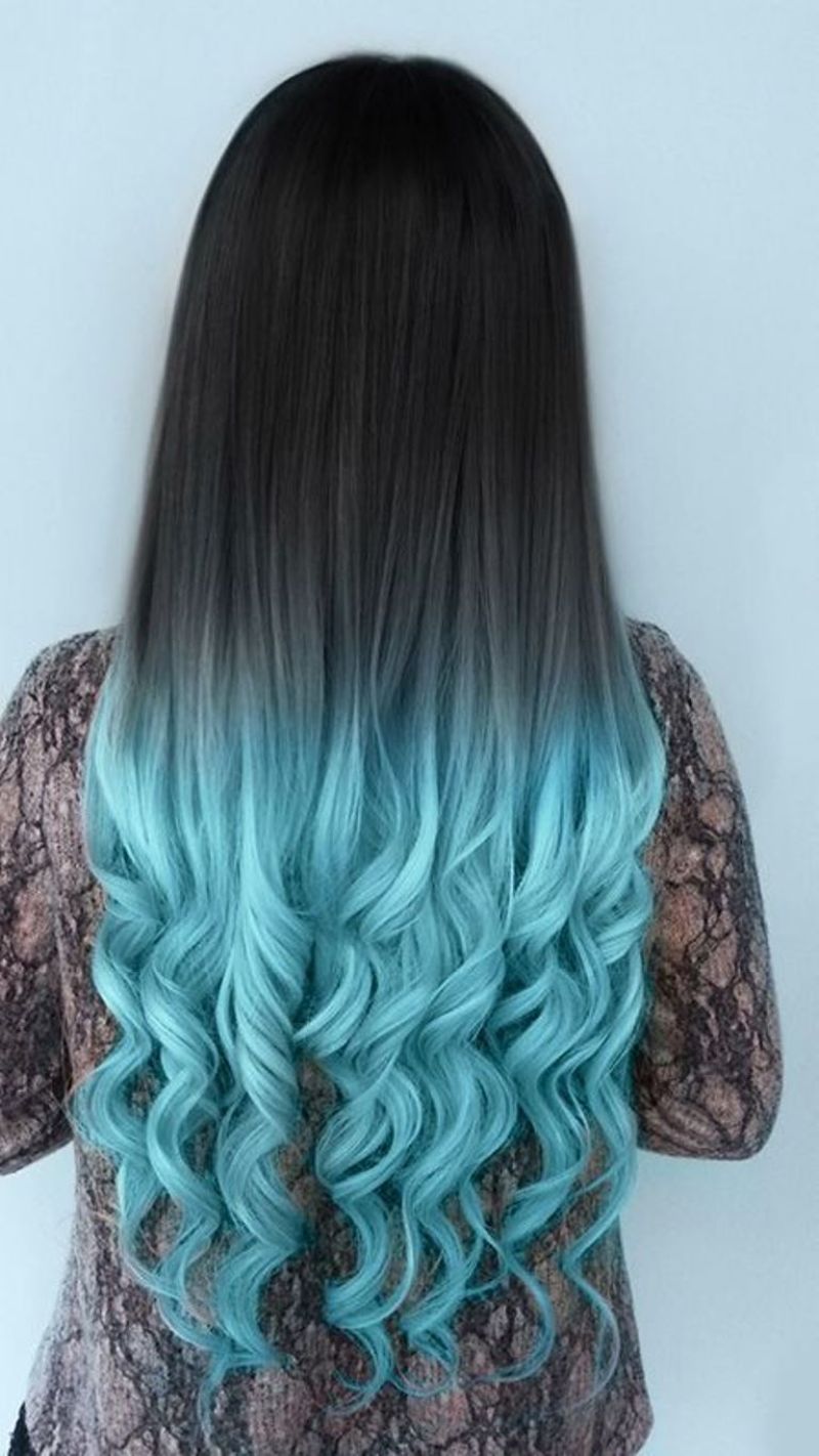 27 Trendy Blue Ombre Hairstyles For Women Ombre Hair Ideas