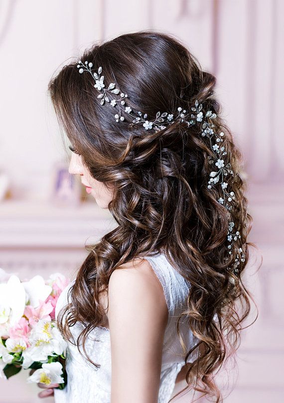 Half Up Half Down Wedding Hairstyles For Medium Length Hair - bridal hairstyles half up half down medium length hair